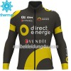 Set Langarmtrikot + Trägerhose Lange 2017 Direct Energie Winter Thermal Fleece N001